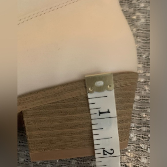 Cream Heeled Western Tall Boots NWOT - Picture 9 of 9